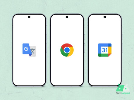 Google Traduttore - Google Chrome - Google Calendar - logo hero tta