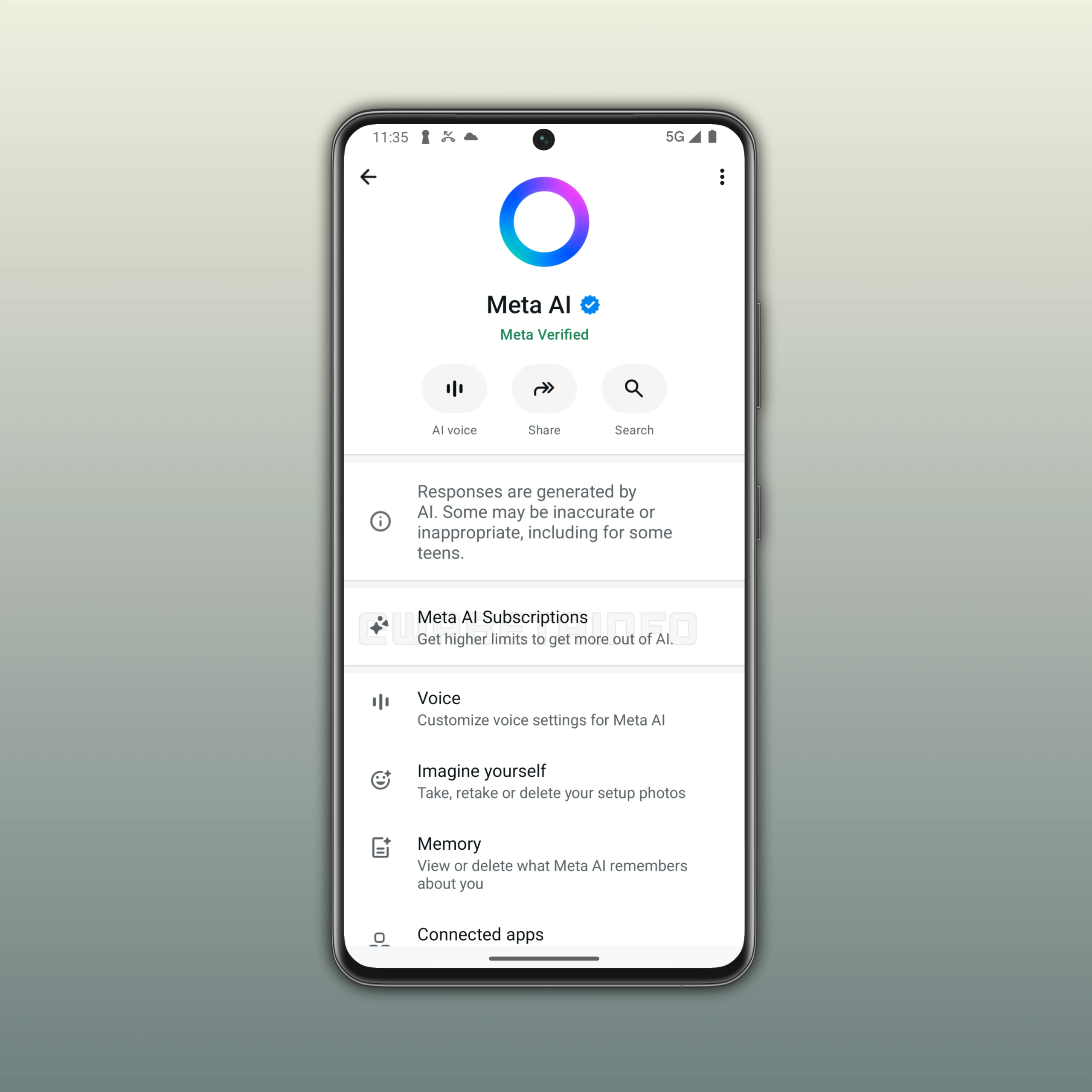 whatsapp beta android abbonamento meta AI anticipazioni