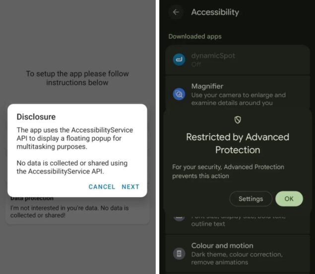 accessibilityservice android