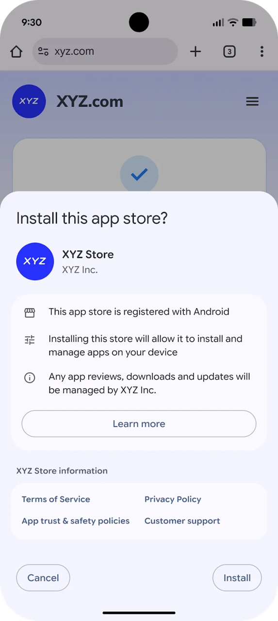 google play store modifica
