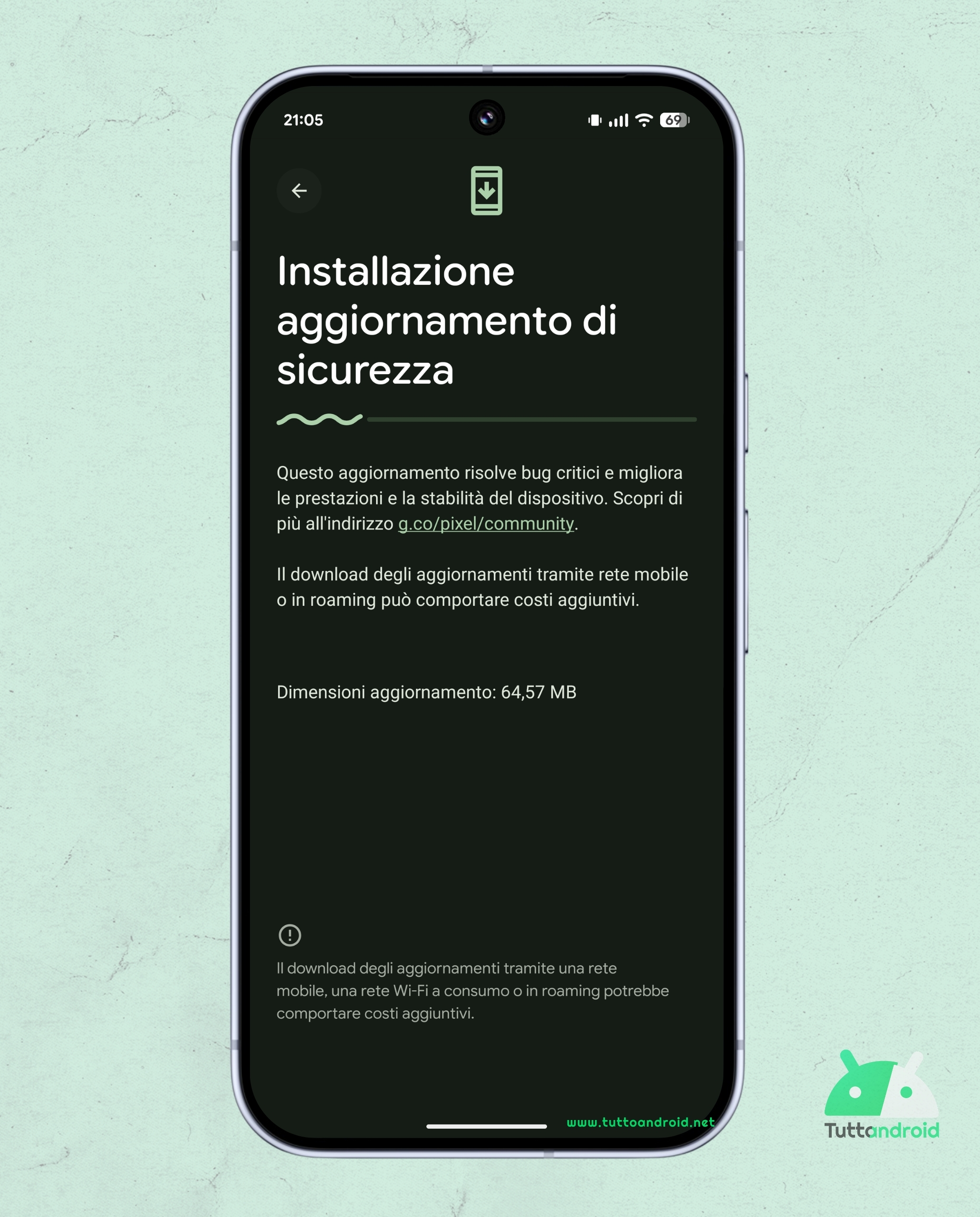 20260407 Android 16 QPR3 - Patch di aprile 2026 - Google Pixel 10 Pro XL
