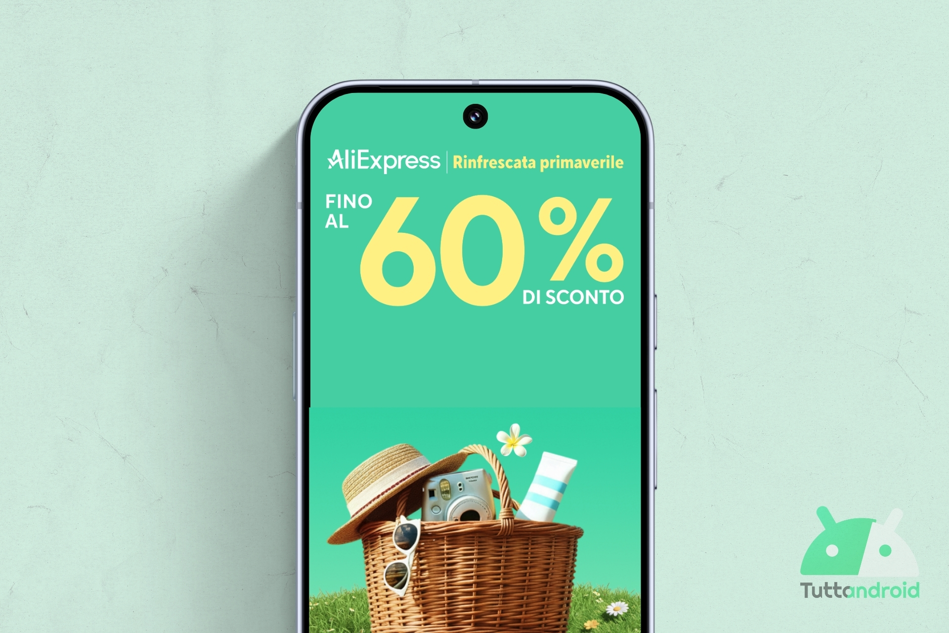 AliExpress - promo Rinfrescata primaverile - aprile 2026 - Hero