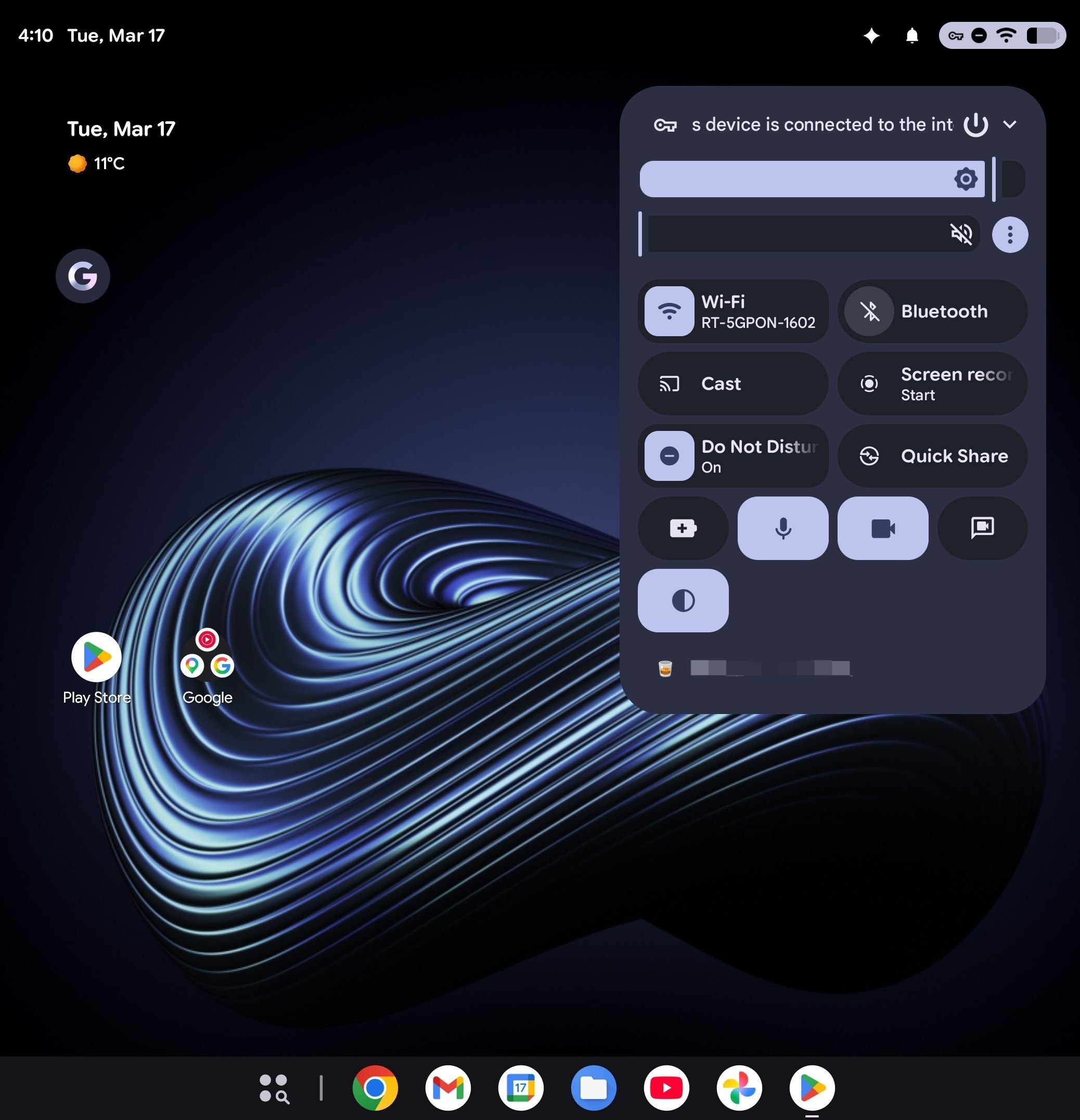 Aluminium OS preview by Mystic Leaks marzo 2026
