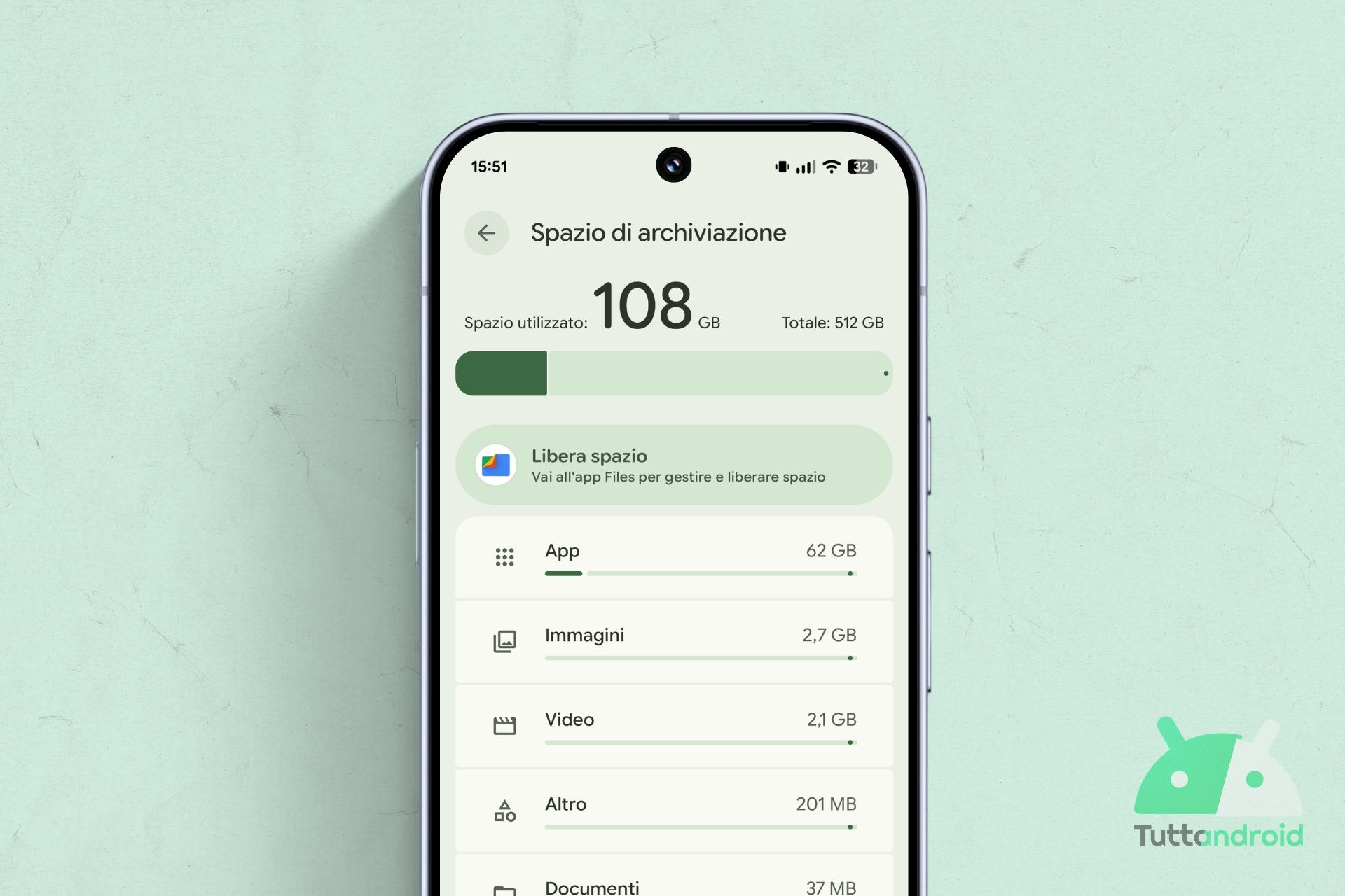 Una nuova funzione di backup automatico potrebbe aiutare a far spazio sui dispositivi Android