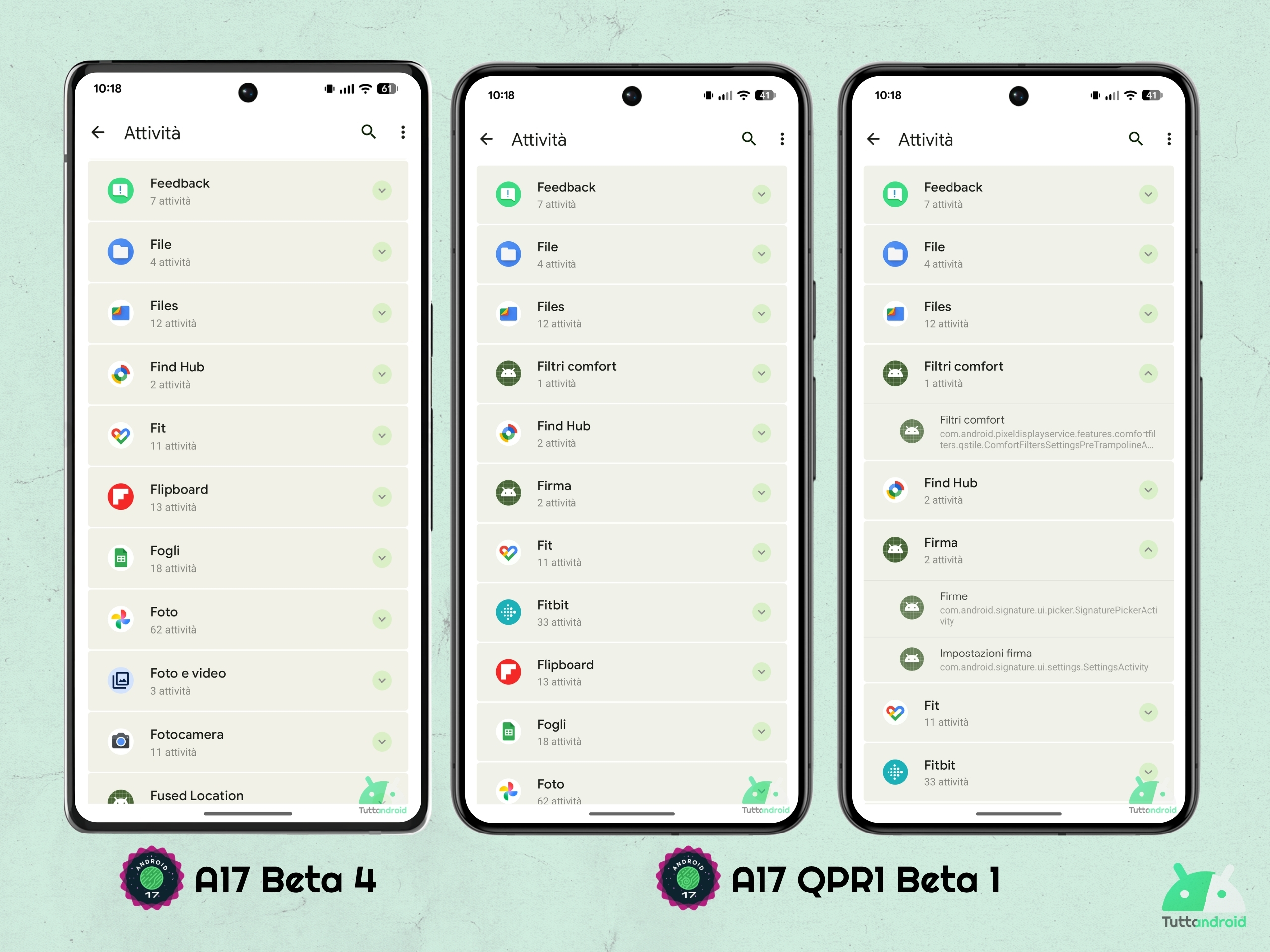 Android 17 QPR1 - Beta 1 - Indizi nascosti