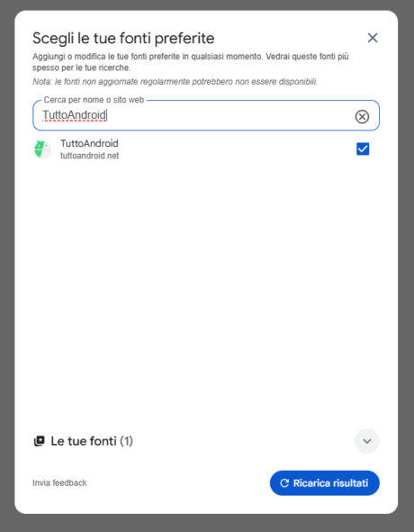 Google lancia Fonti Preferite in Italia: ecco come funziona e come ...