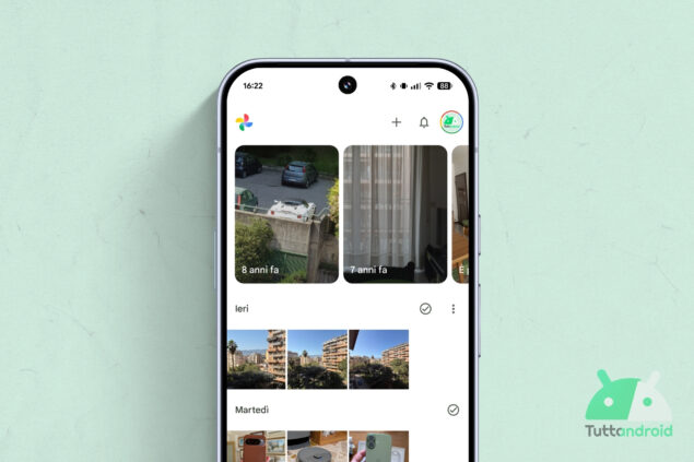 Google Foto - default UI visual hero 2026