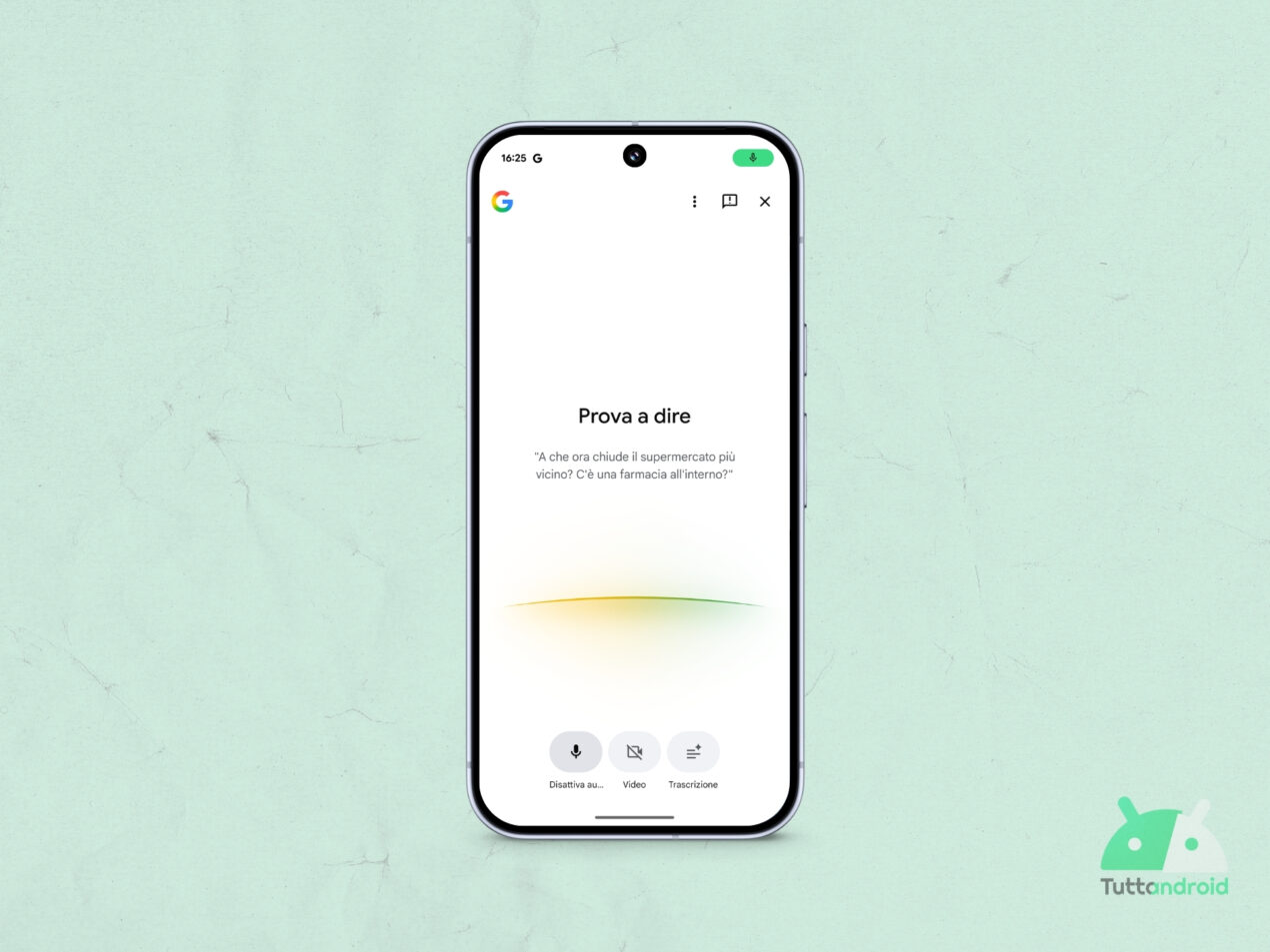 Dopo l'app di Gemini, è il turno di Ricerca Live: in rollout la nuova interfaccia utente