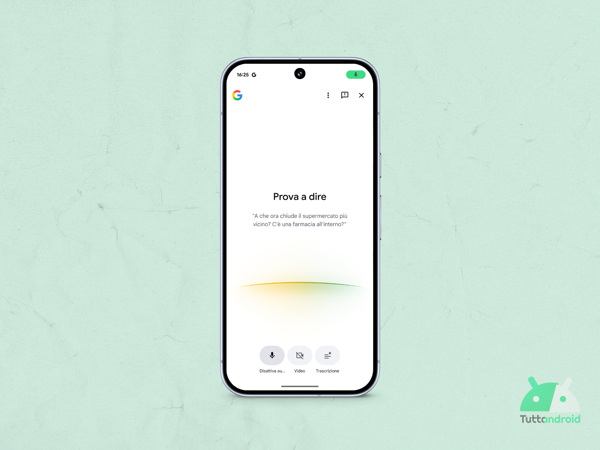 Non solo Gemini e Gemini Live: anche Ricerca Live attende una UI più colorata