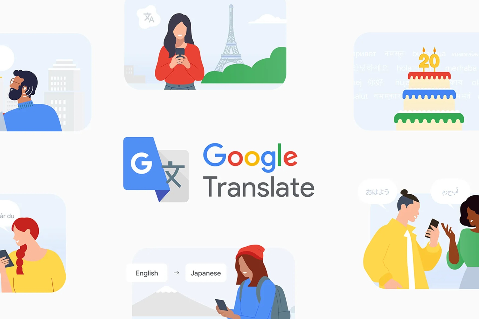 Google Traduttore - Hero 20esimo anniversario