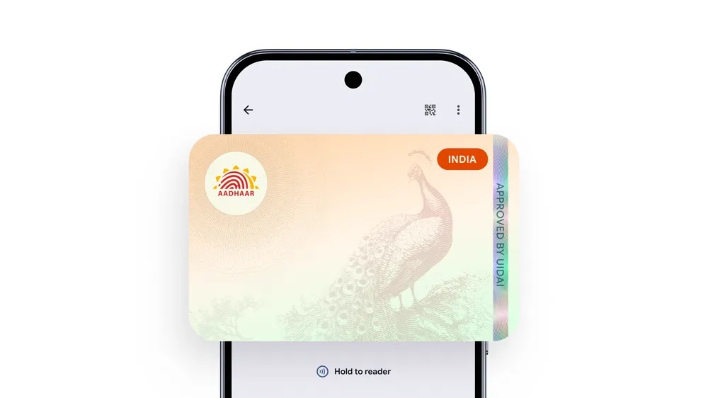 Google Wallet - supporto Aadhaar