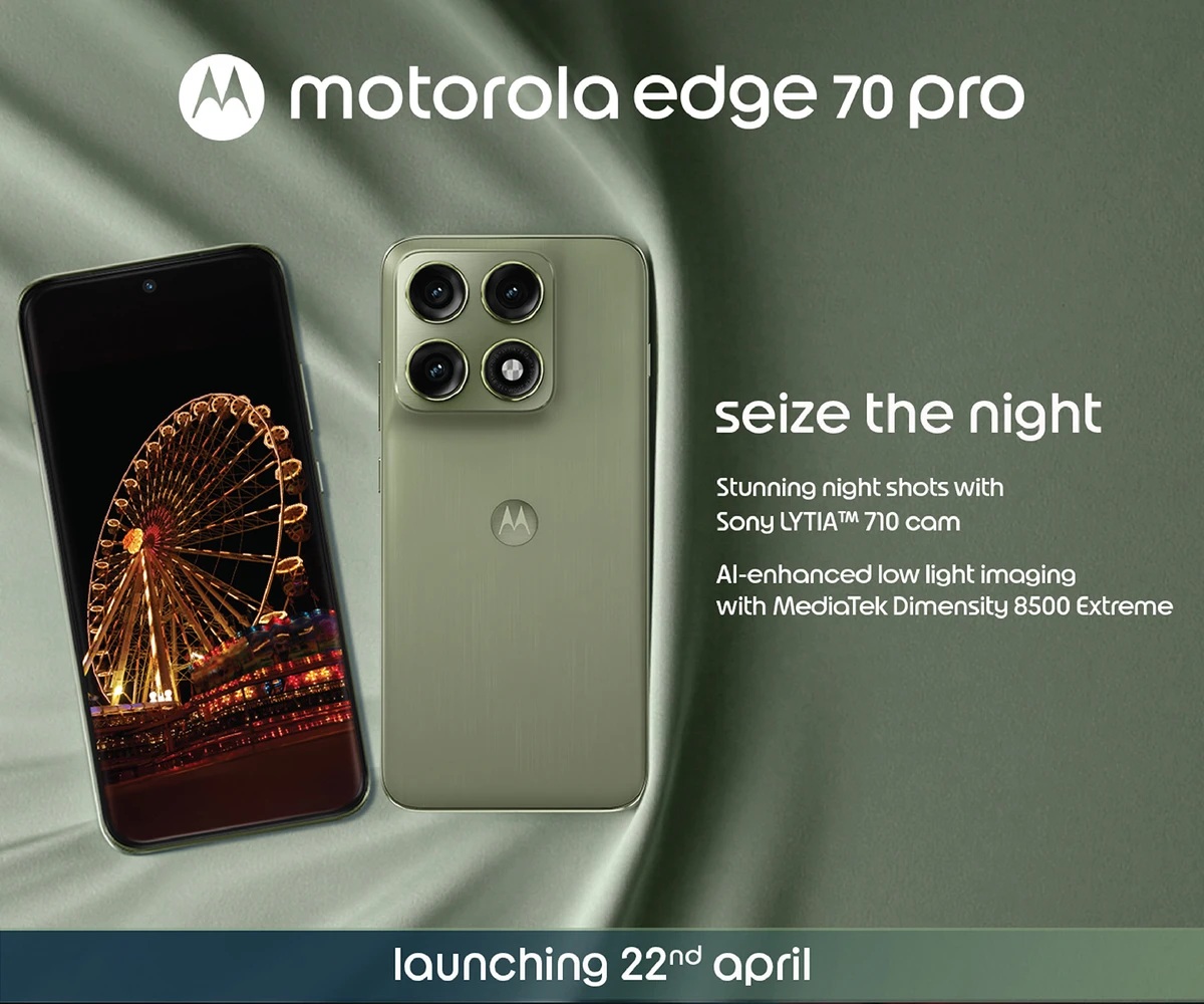 Motorola Edge 70 Pro - Anticipazioni Flipkart