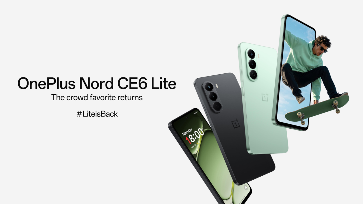 OnePlus Nord CE6 Lite anticipato su Amazon a pochi giorni dal lancio