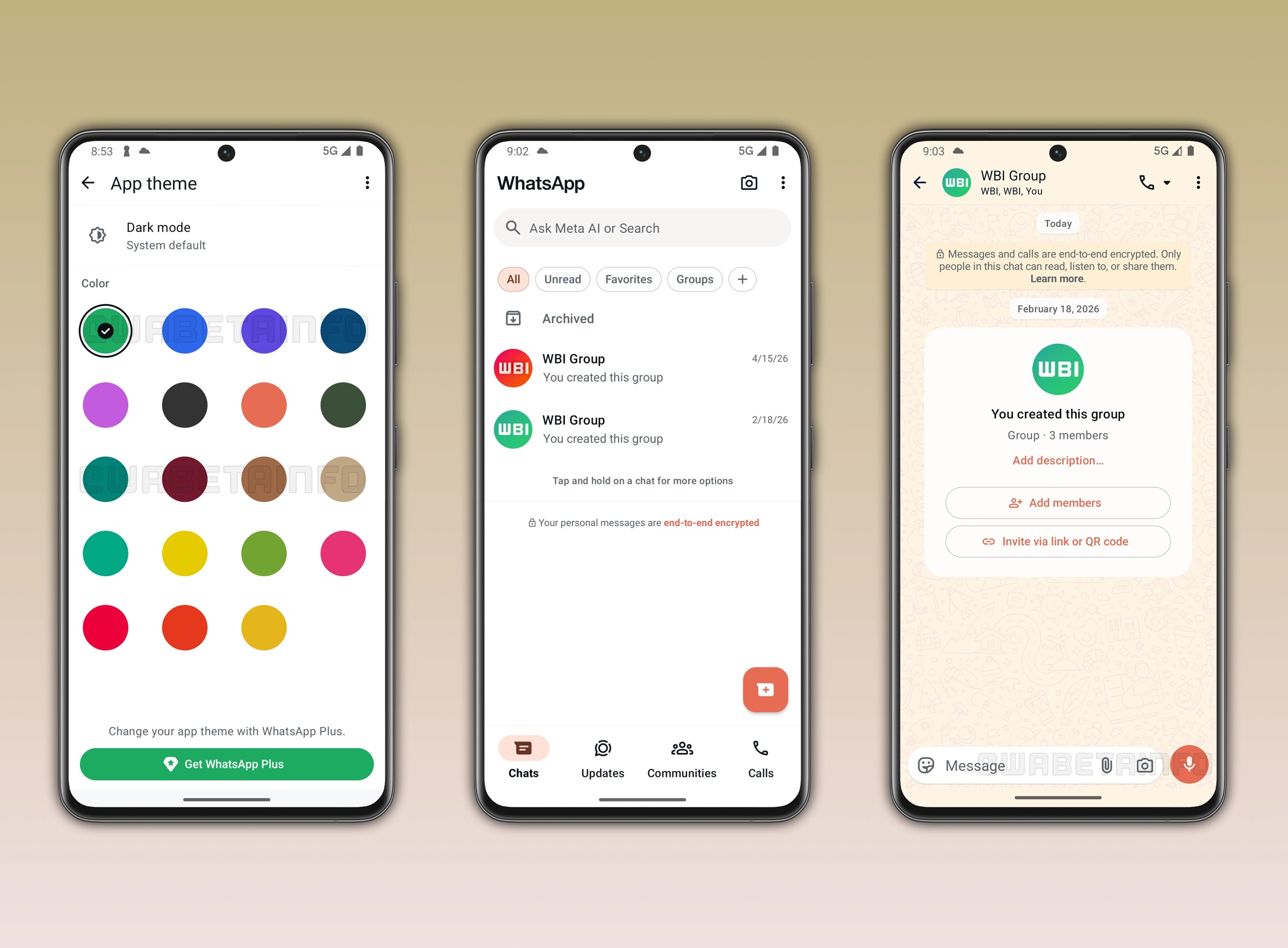 WhatsApp Plus - 02 Temi WBI