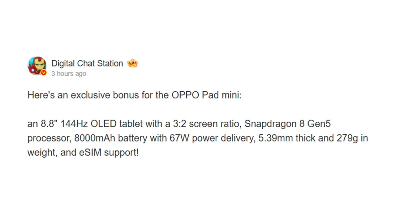OPPO Pad Mini