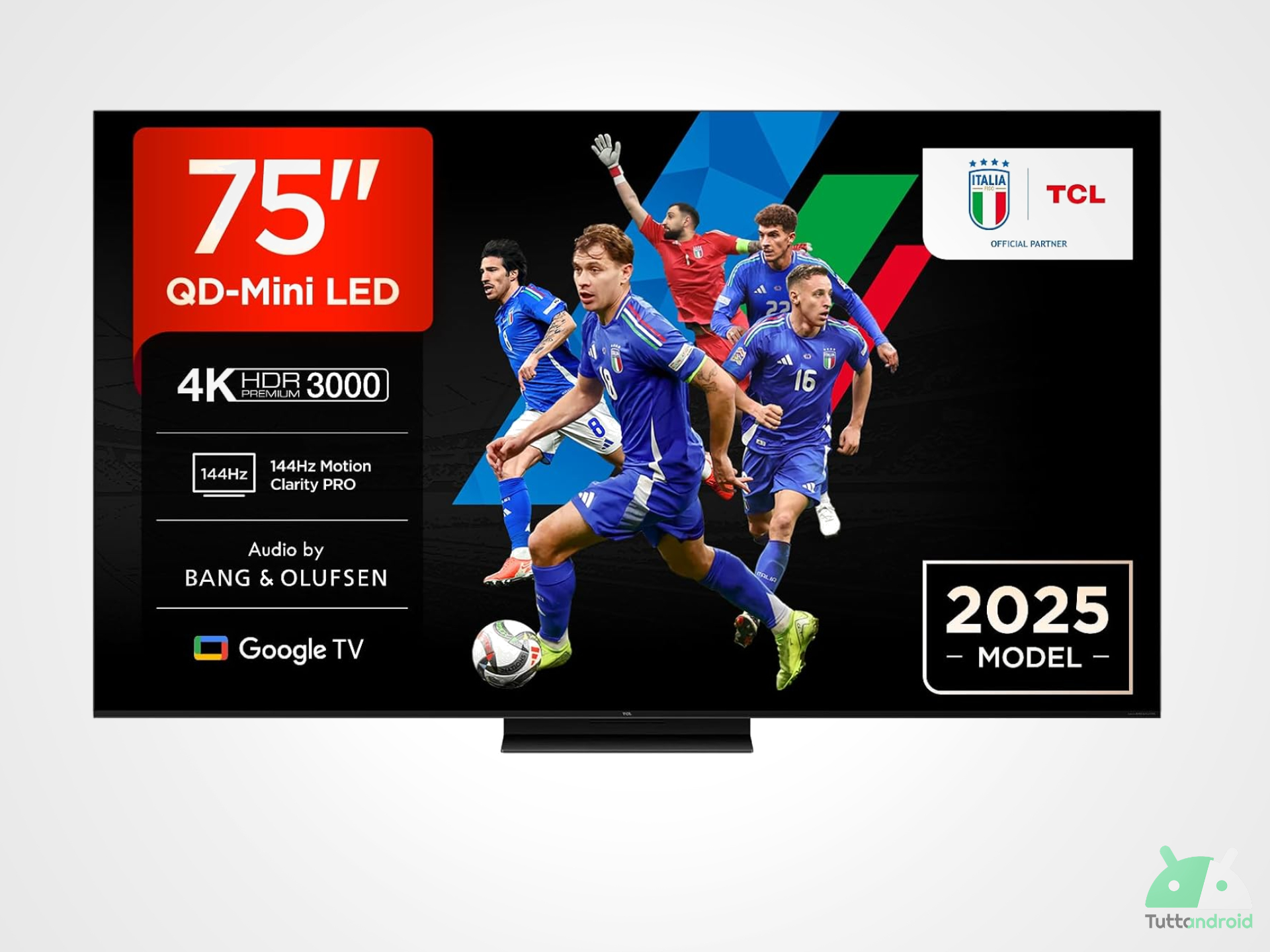 Google TV da 75 pollici QD-Mini LED a meno di 1000 &hellip;