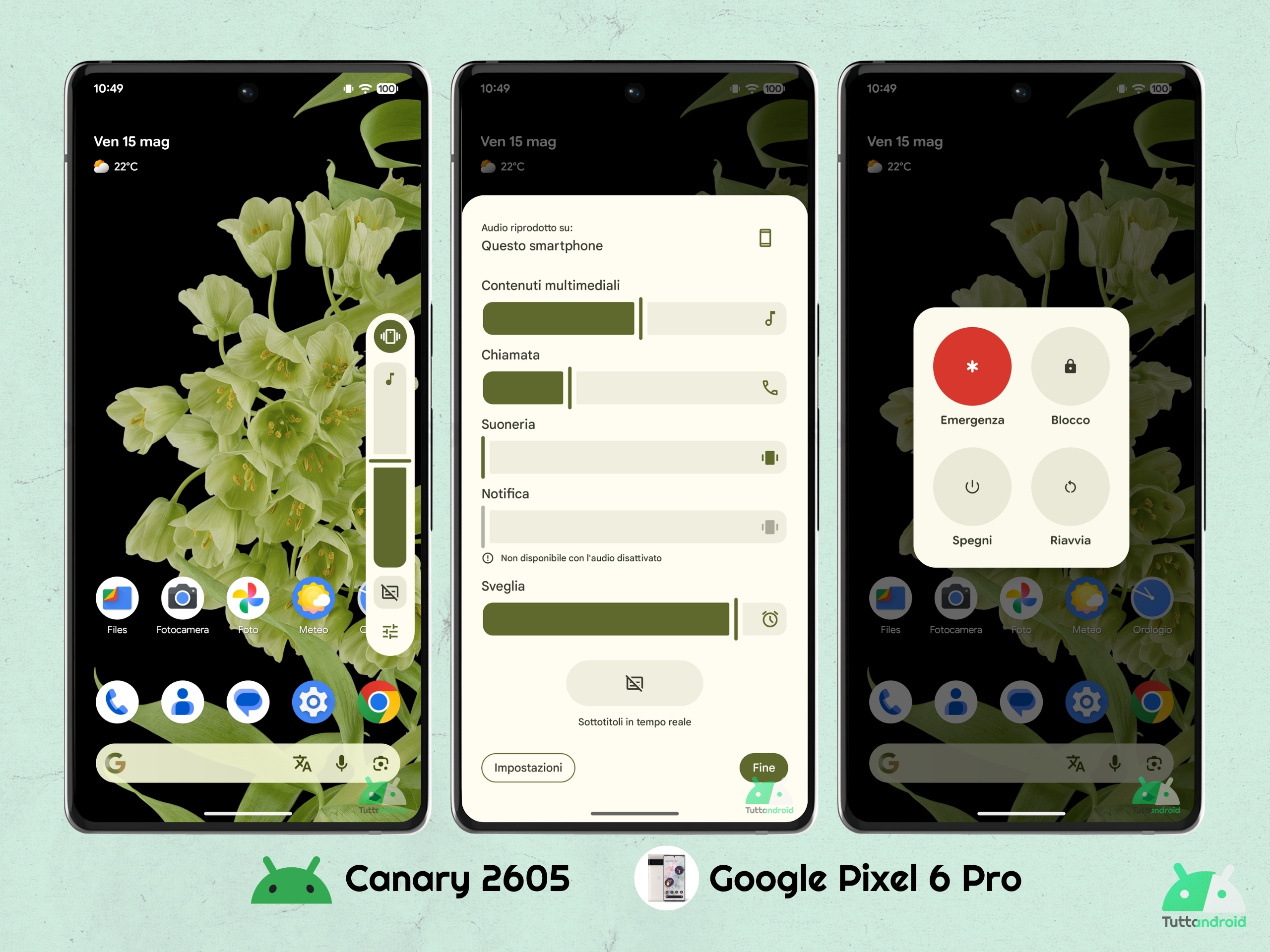 Android CANARY 2605 - Effetti sfocatura mancanti