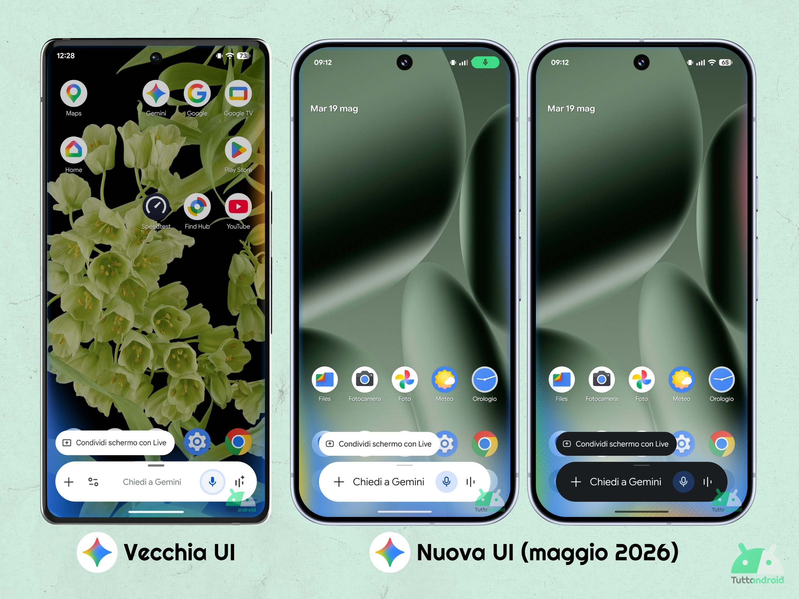 Google stravolge l'app di Gemini: il nuovo design è in rollout per tutti