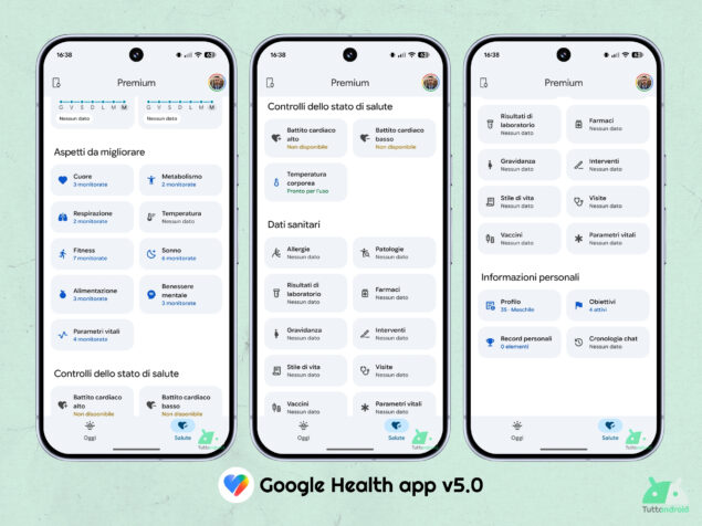 Google Health arriva su Android e l'abbonamento entra in Google AI Pro