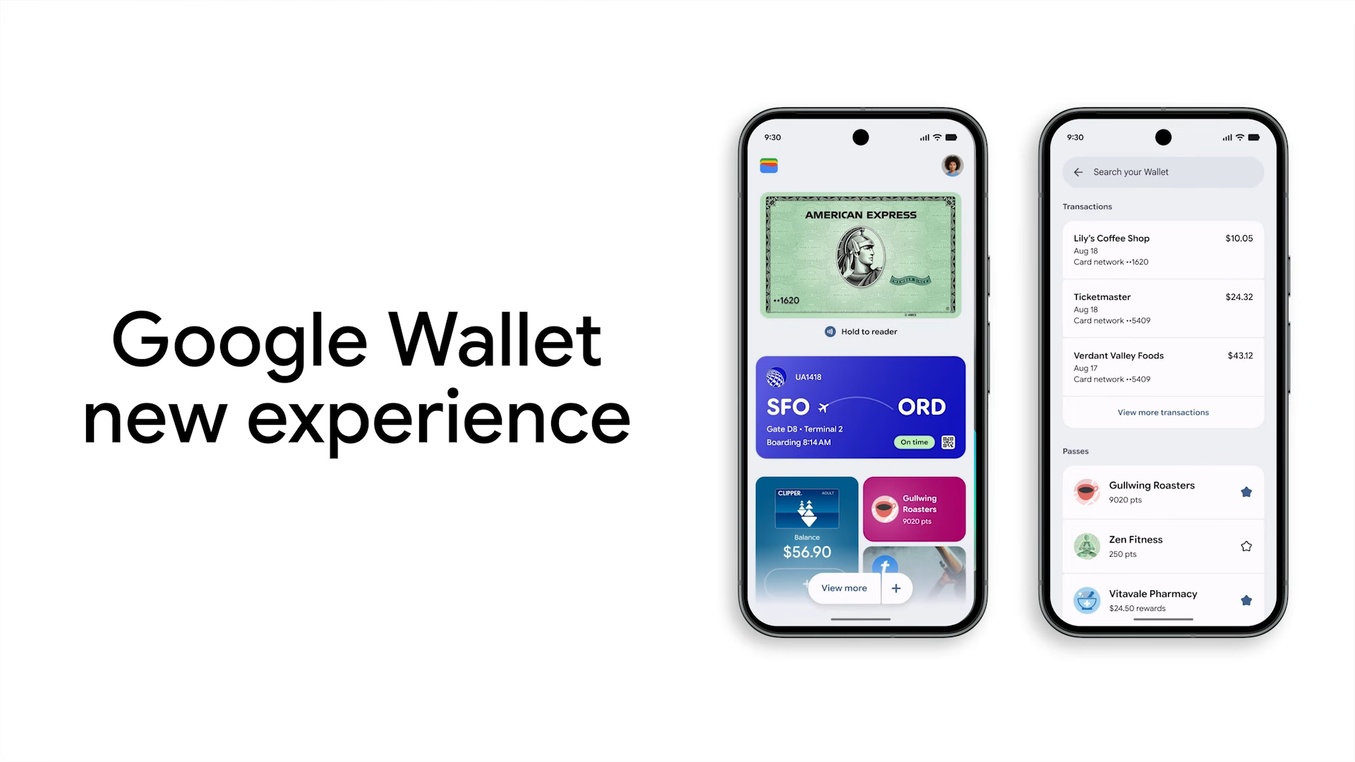 Google IO 2026 - Google Wallet - Nuovo design