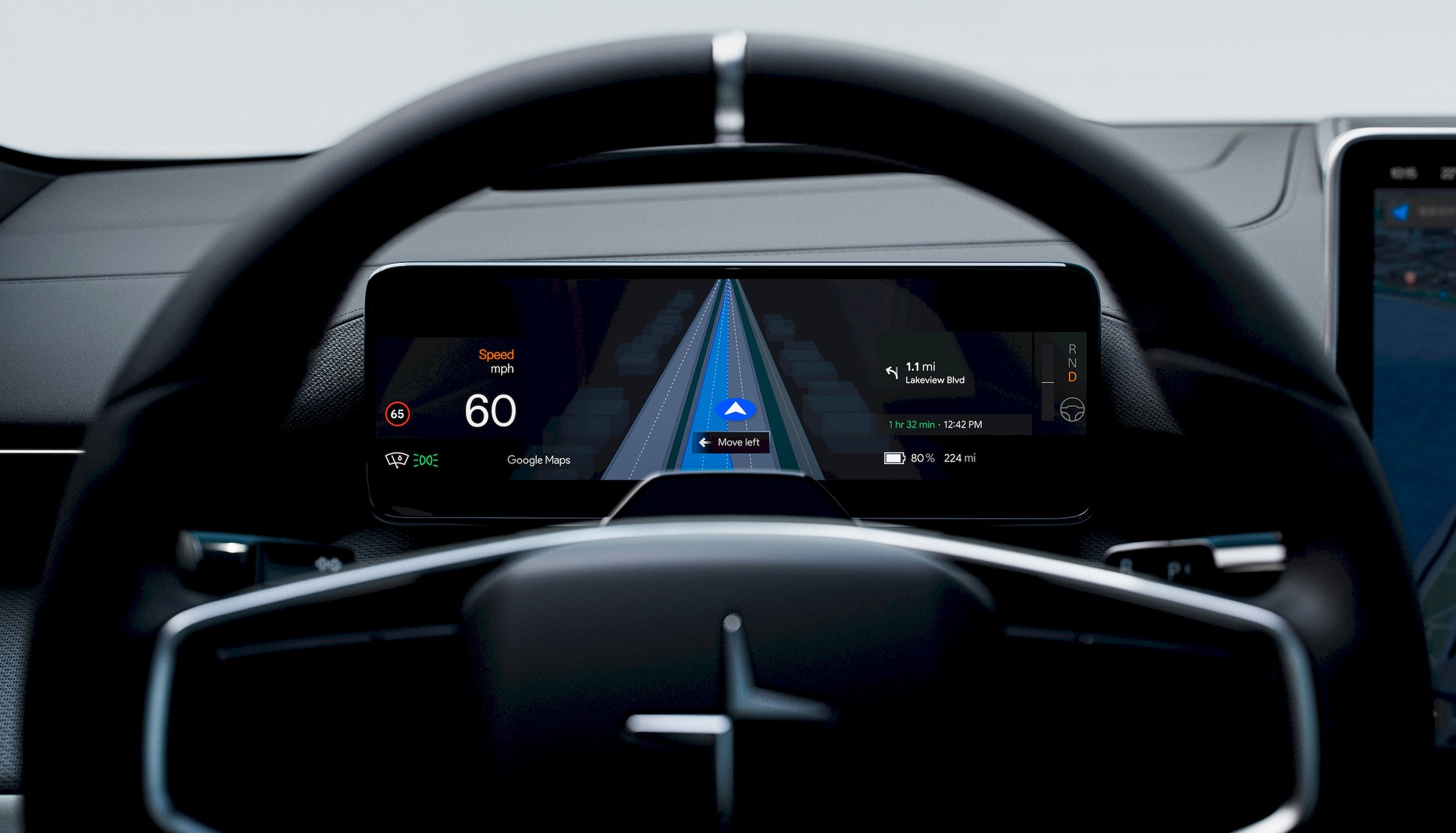 Google Maps indicatore di corsia in tempo reale-2