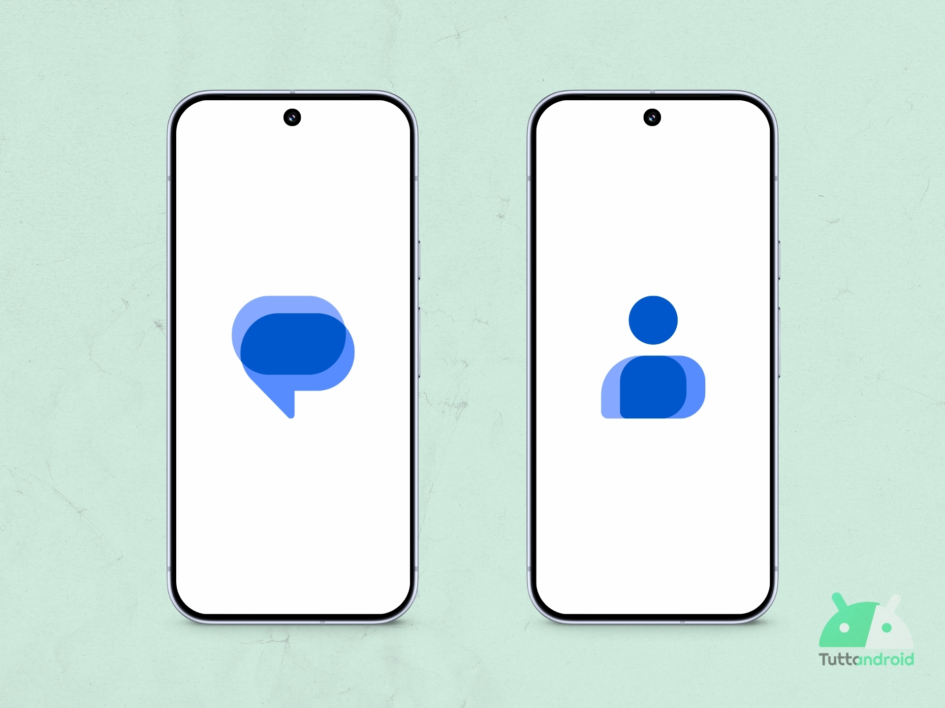 Google Messaggi e Google Contatti Logo - Hero 2026