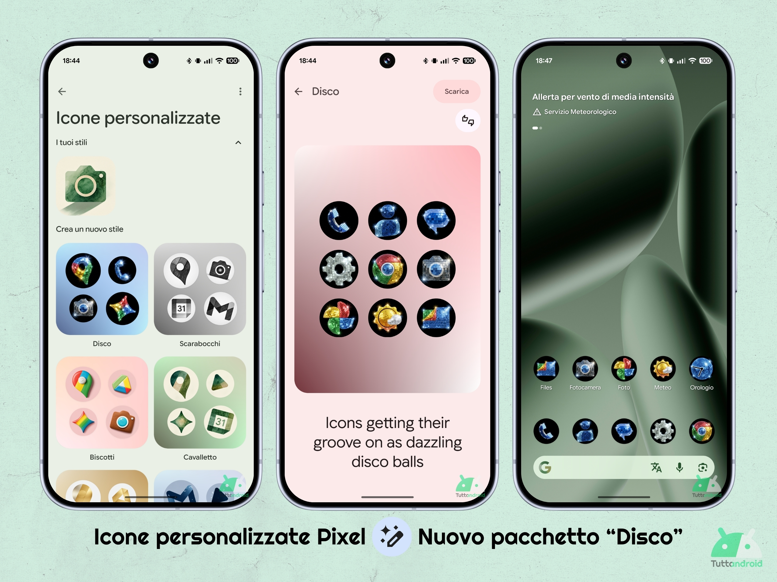 Icone personalizzate Pixel - Nuovo pacchetto Disco