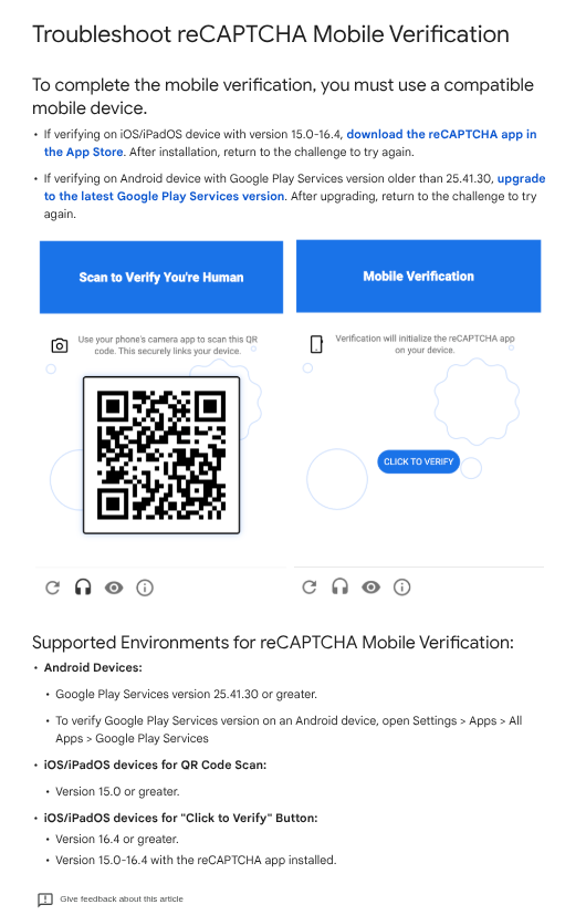 google recaptcha