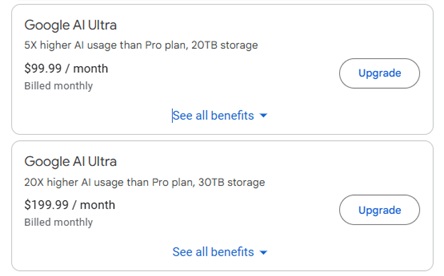 google ai ultra
