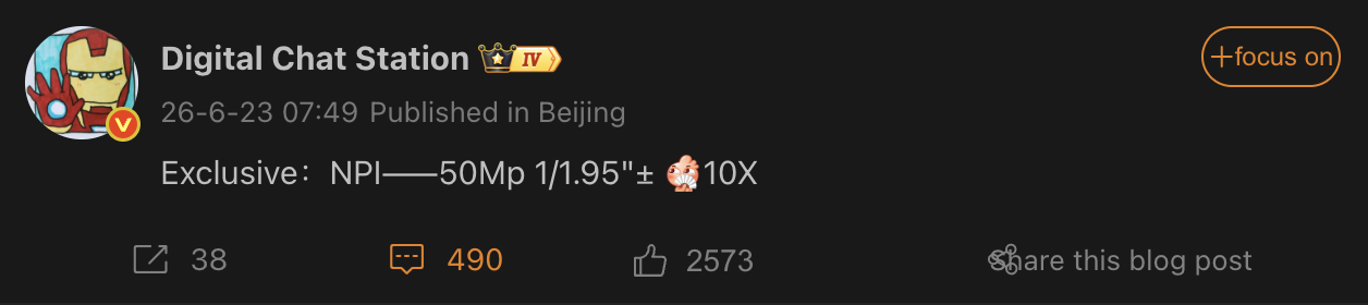OPPO Find X10 Ultra teleobiettivo periscopico 10x leak