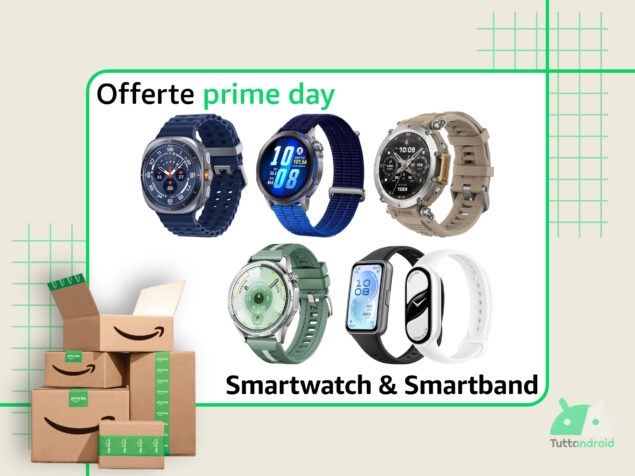Amazon Prime Day 2026 - Selezione smartwatch e smartband