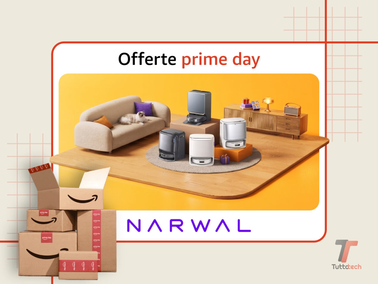 Per il Prime Day 2026, Narwal propone sconti assurdi sui suoi migliori robot