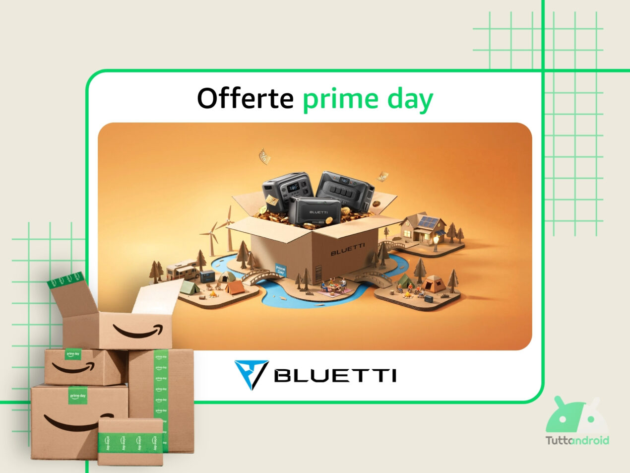 BLUETTI Prime Summer Power Sale, tre power station in sconto con fino al 45% di ribasso