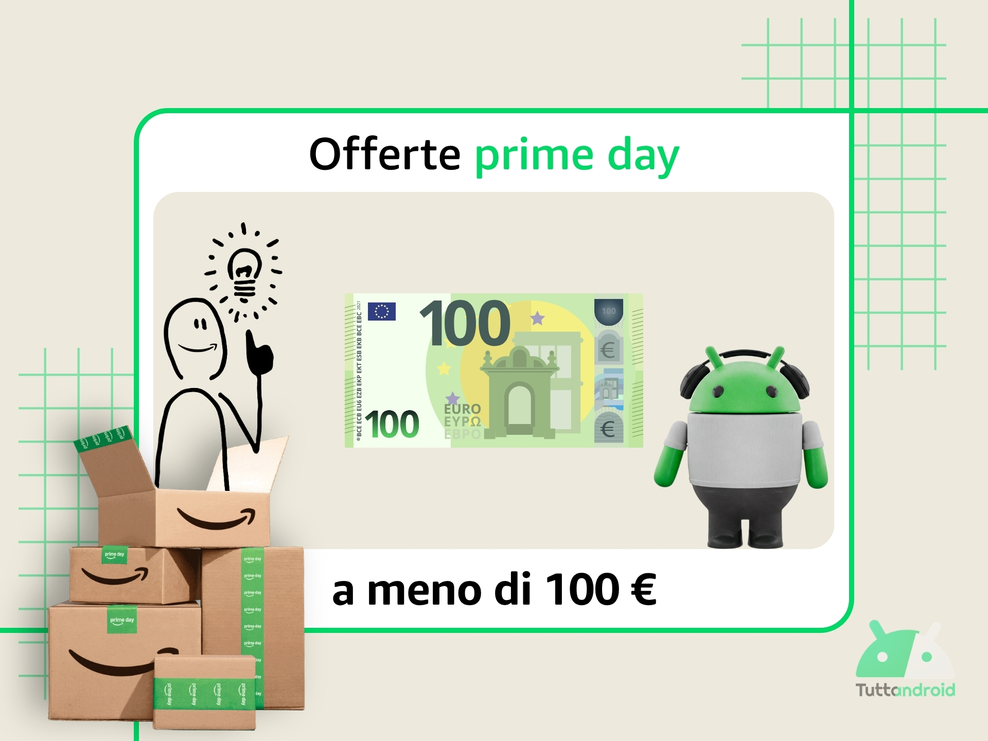 migliori offerte Amazon Prime Day 2026 sotto i 100 euro