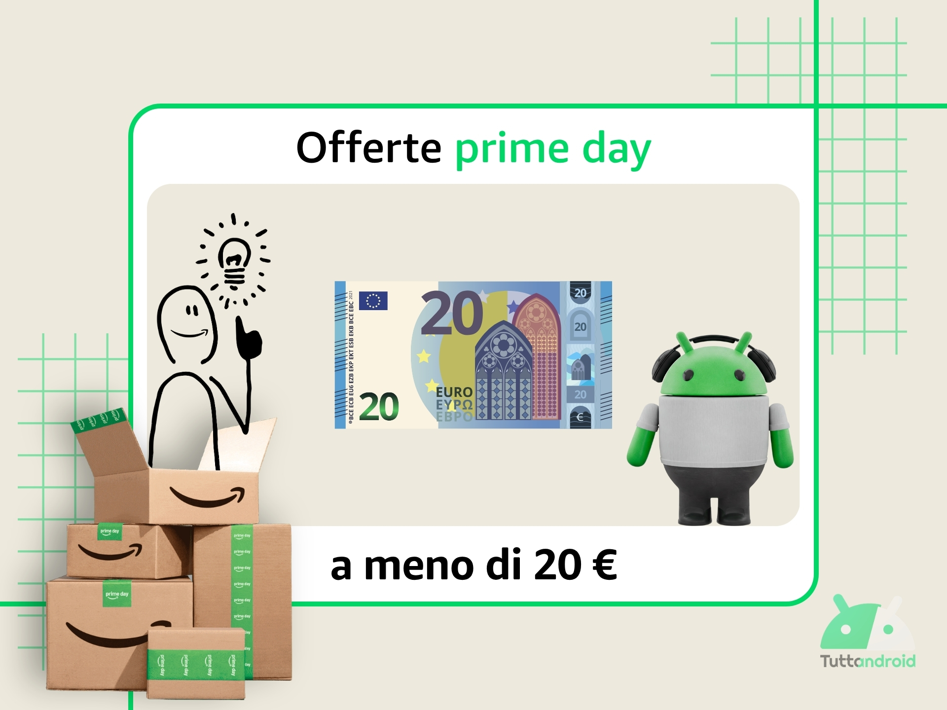 migliori offerte Amazon Prime Day 2026 sotto i 20 euro
