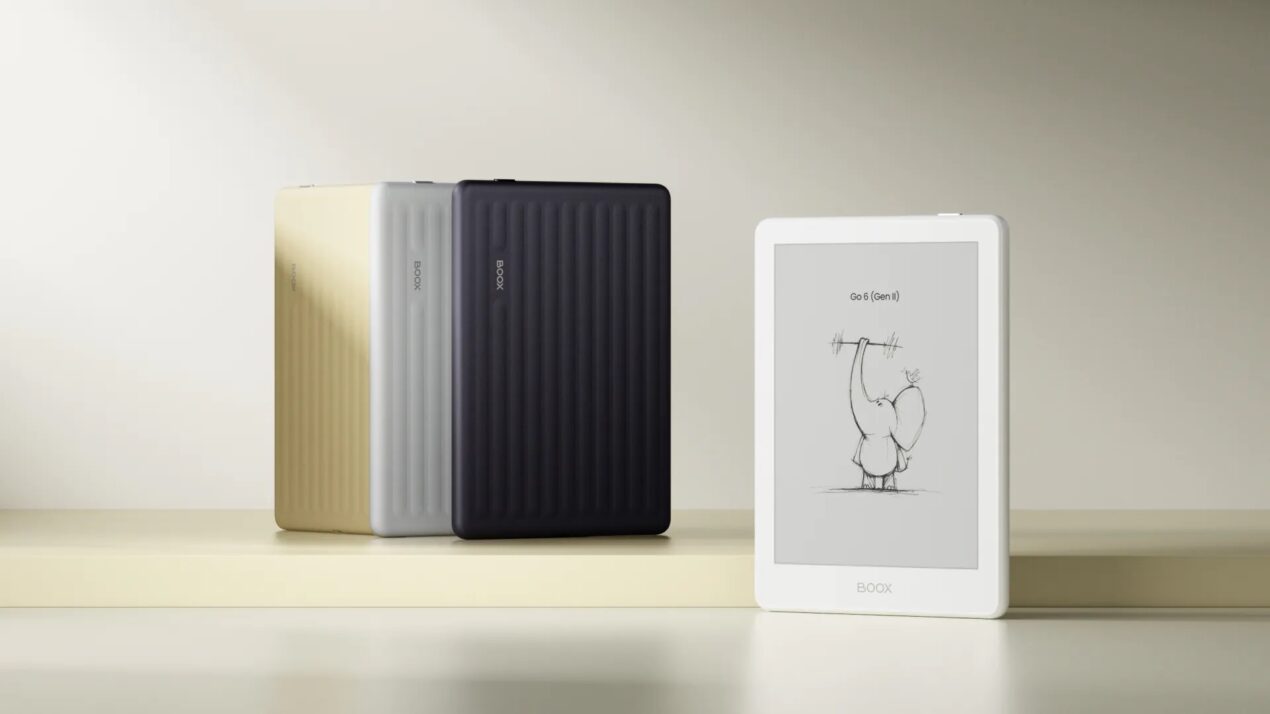 BOOX Go 6 (Gen II) è il nuovo e-reader Android che vuole farvi dimenticare il Kindle