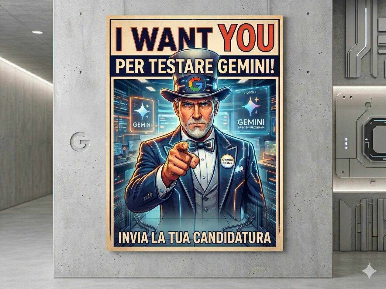 Google cerca tester per provare in anteprima le funzionalità di Gemini. Ecco come candidarsi