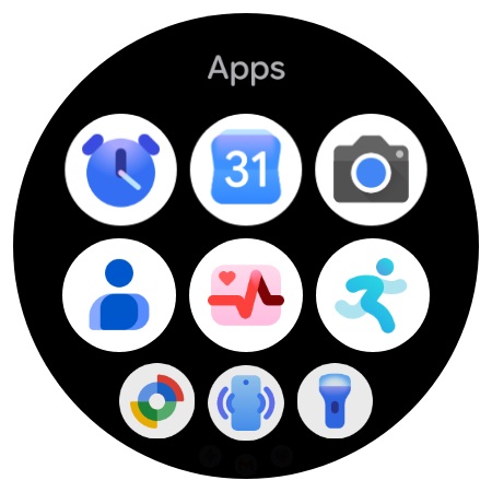 Google Pixel Watch 4 - nuova icona app ECG