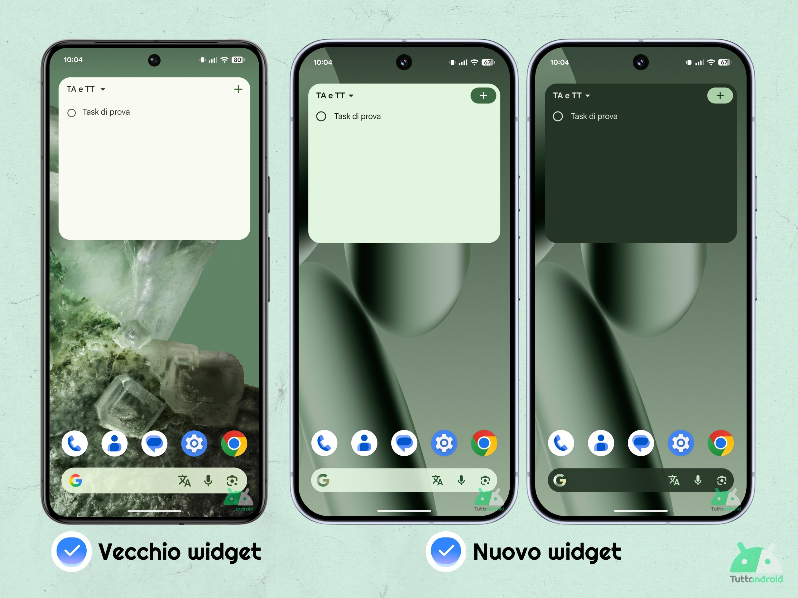Google Tasks v2026.05.25 - nuovo widget