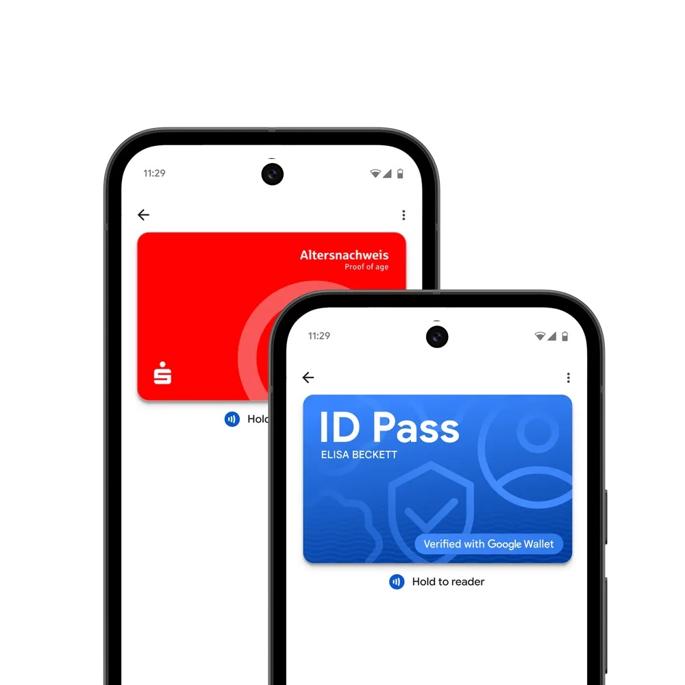 Google Wallet - Sparkasse - verifica età Europa