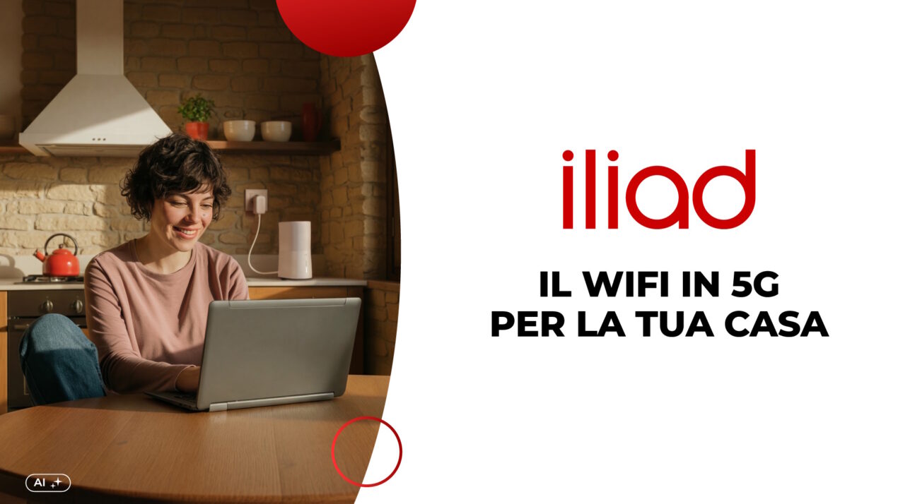 Iliad lancia 5G BOX CASA, la nuova soluzione con router 5G per chi non ha la FTTH
