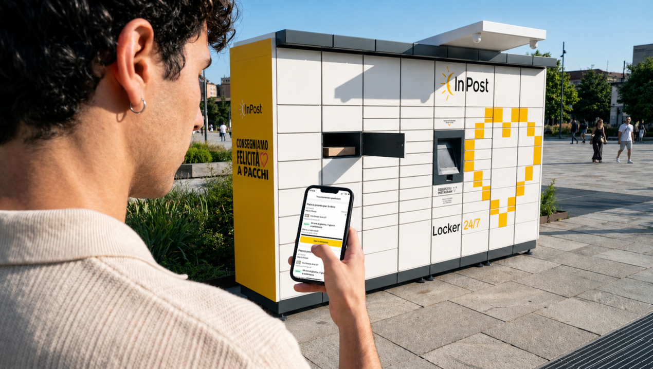 InPost Mobile è la nuova app pensata per semplificare l'esperienza delle spedizioni