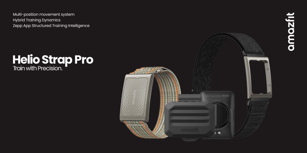 Amazfit Helio Strap Pro, il sensore in vita che racconta cosa succede al corpo sotto fatica