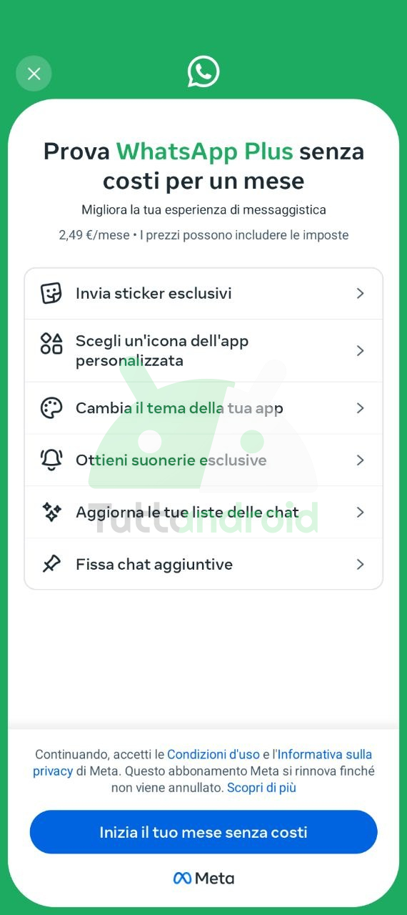 WhatsApp Plus su WhatsApp stabile in Italia