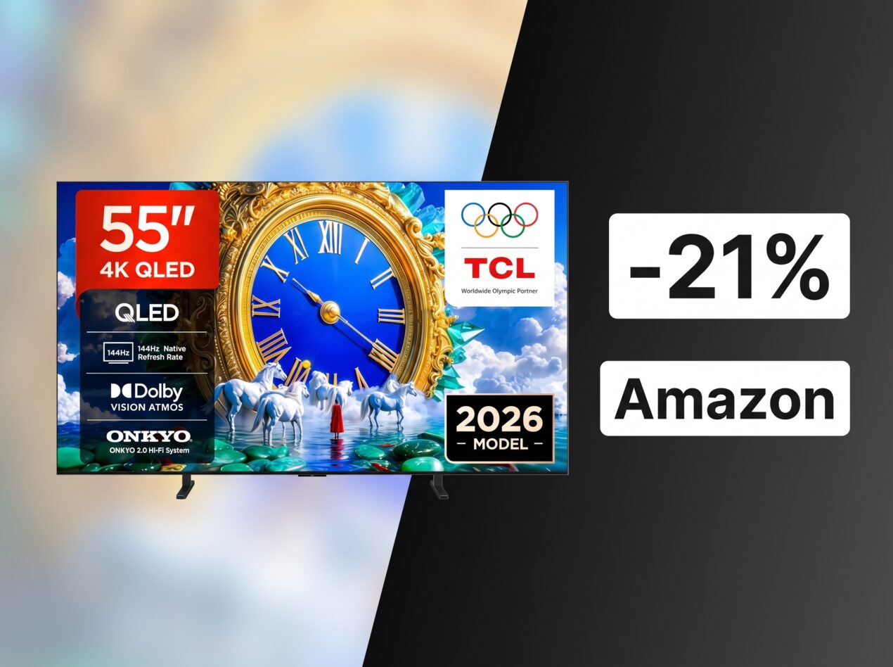 Doppio televisore TCL al minimo storico: il QLED 4K o Mini-LED da 55 e 65