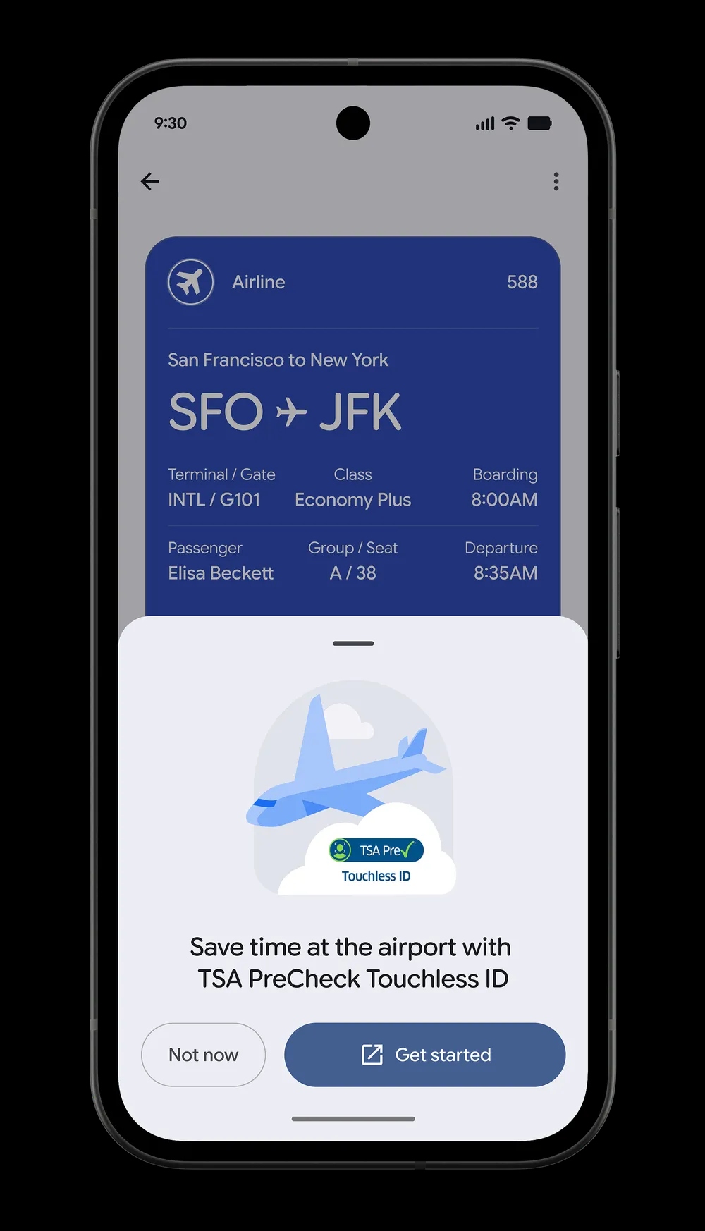 google wallet tsa