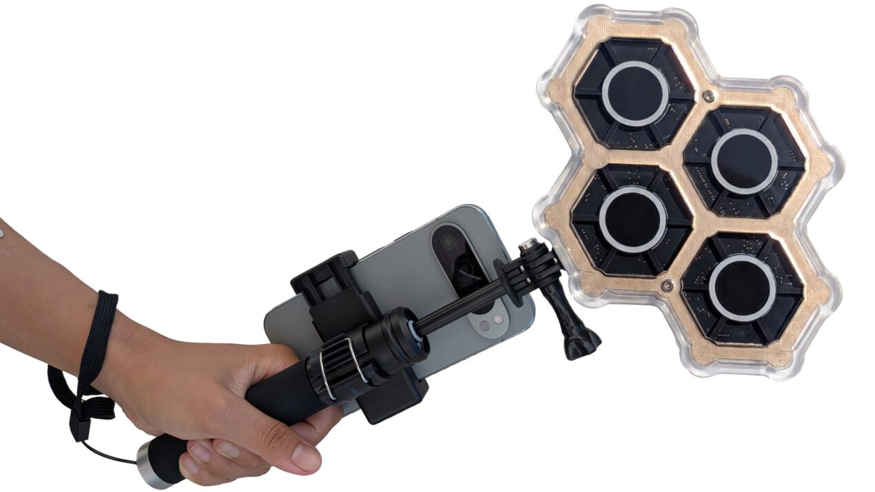 QuadRF usa un Raspberry Pi 5 è per visualizzare i segnali wireless intorno