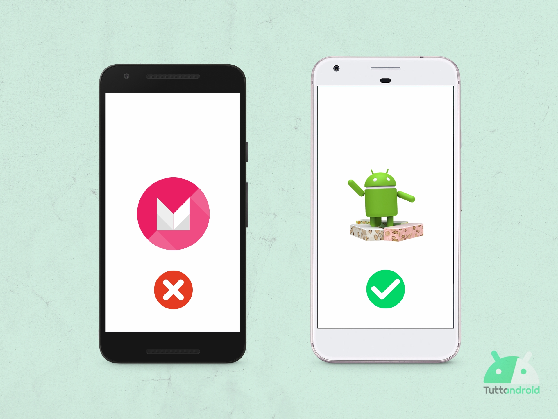 Android 6 Marhsmallow fine supporto - Android 7 Nougat