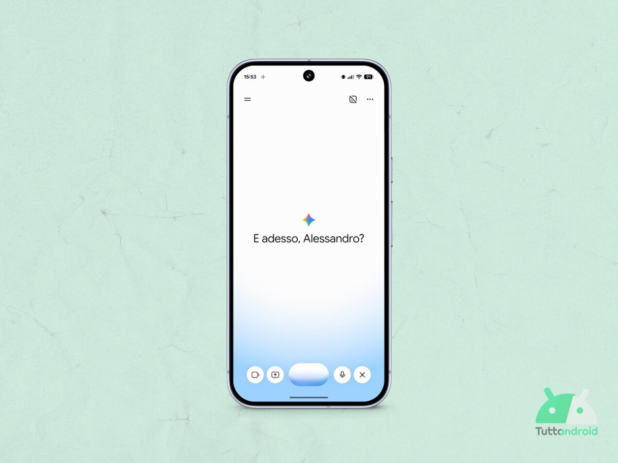 Google potrebbe consentire di allegare i file nelle conversazioni con Gemini Live