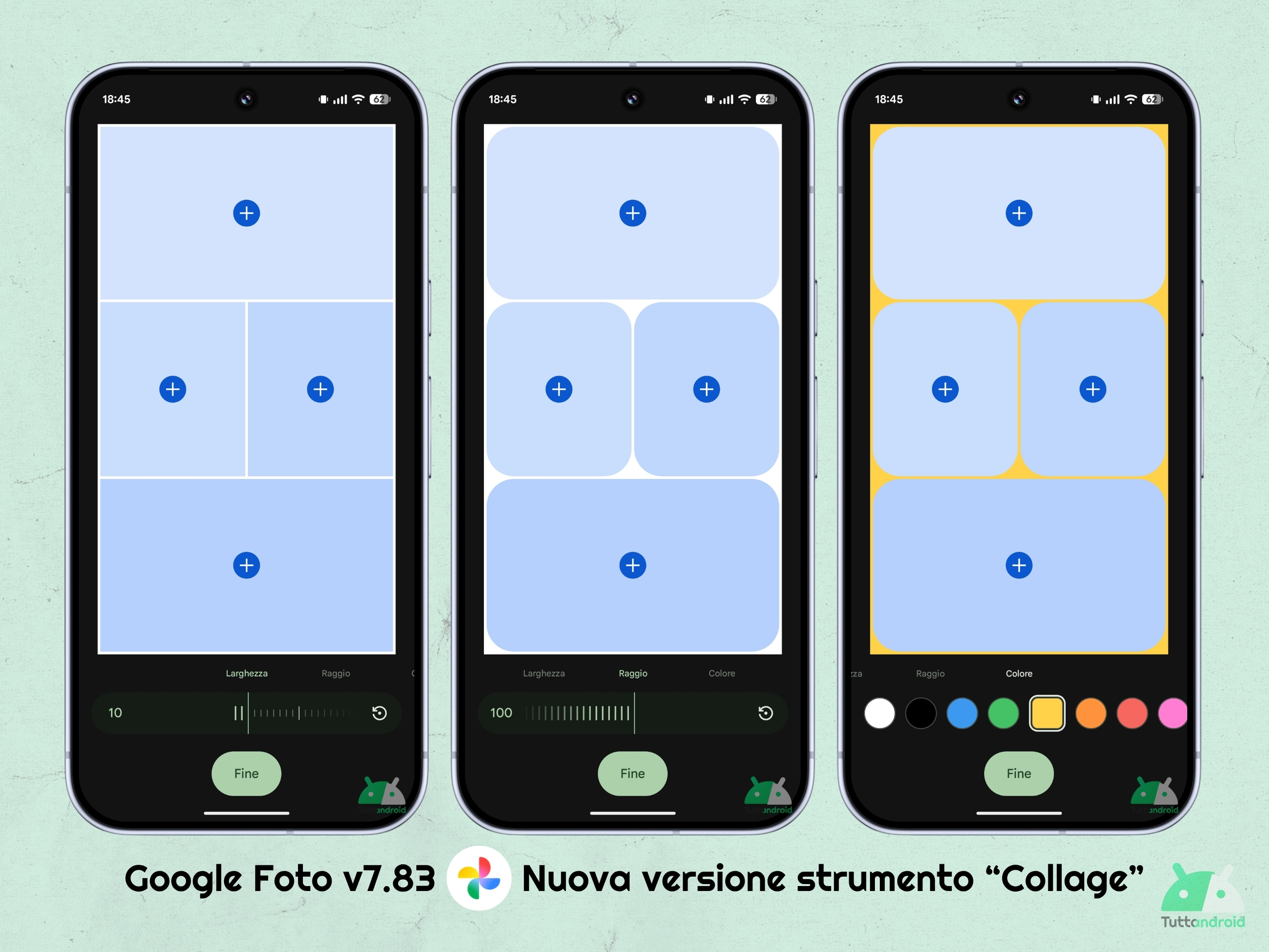 Google Foto v7.83 - nuova versione Collage